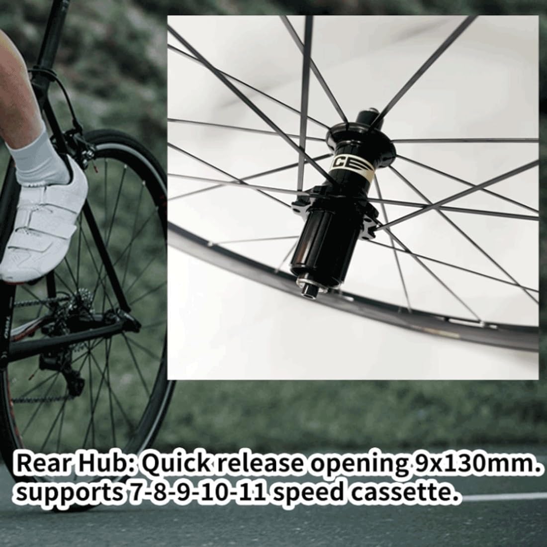 【ジャンク】700c ホイール 前後セット Amazon | ロードバイク 700C ホイールセット 前後セット G3 軽量